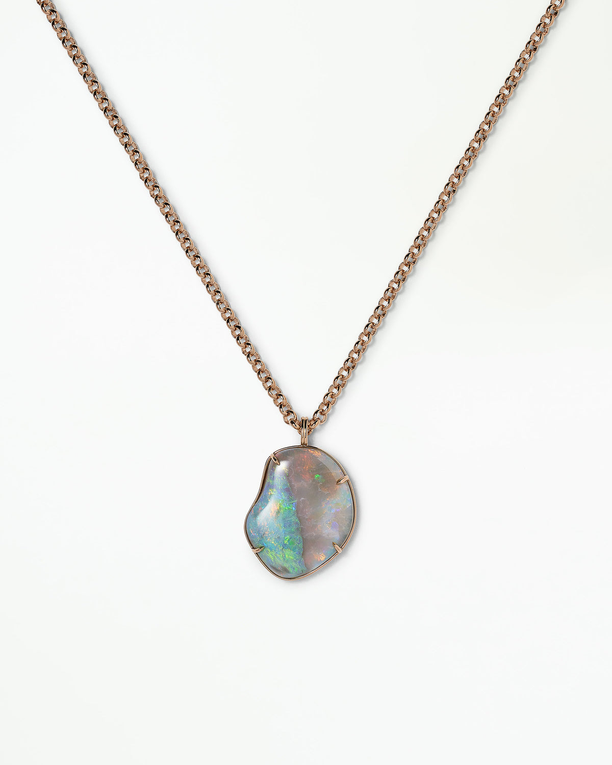 Opal Freeform Borealis Pendant No. 41