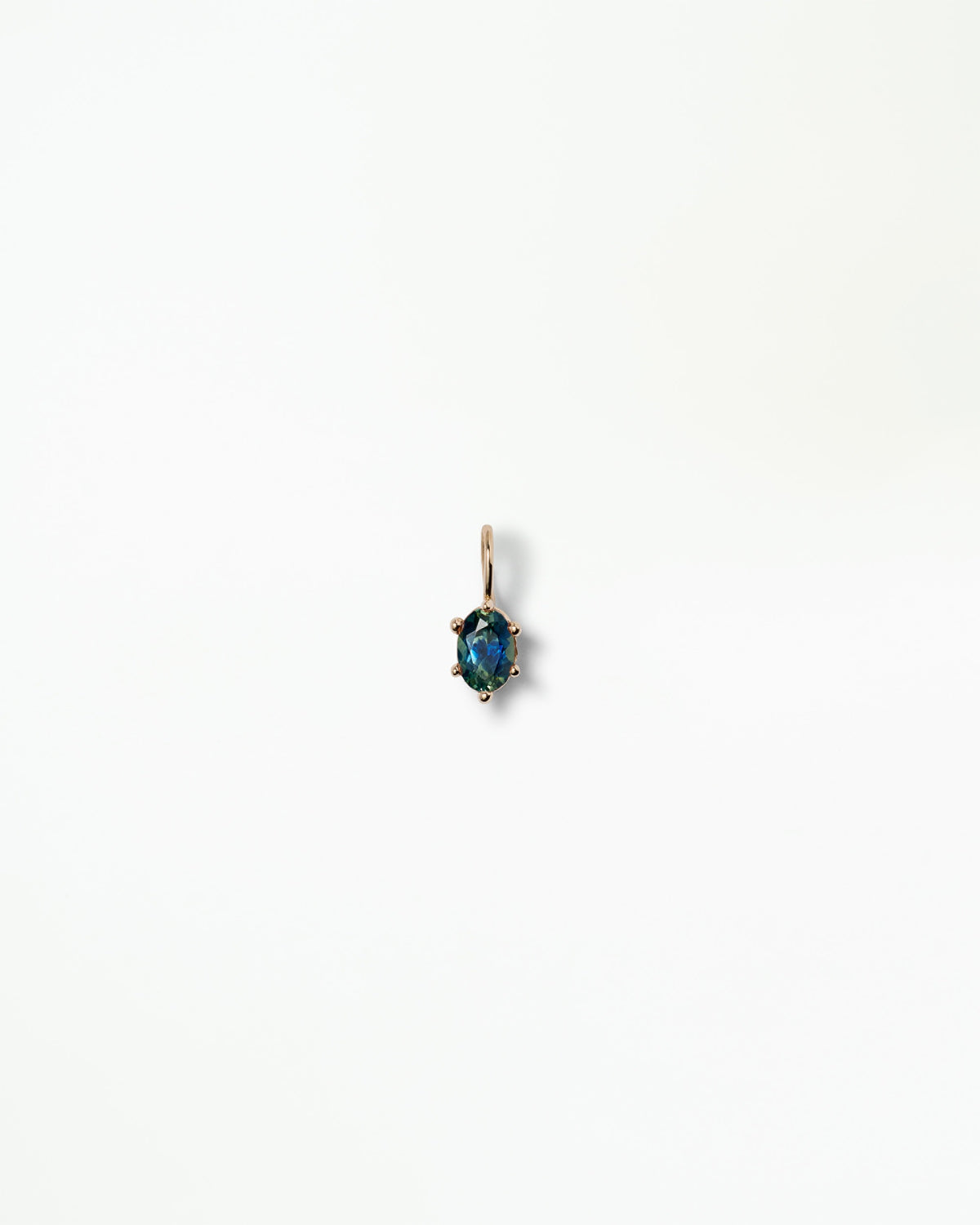 Oval Sapphire Plinth Pendant
