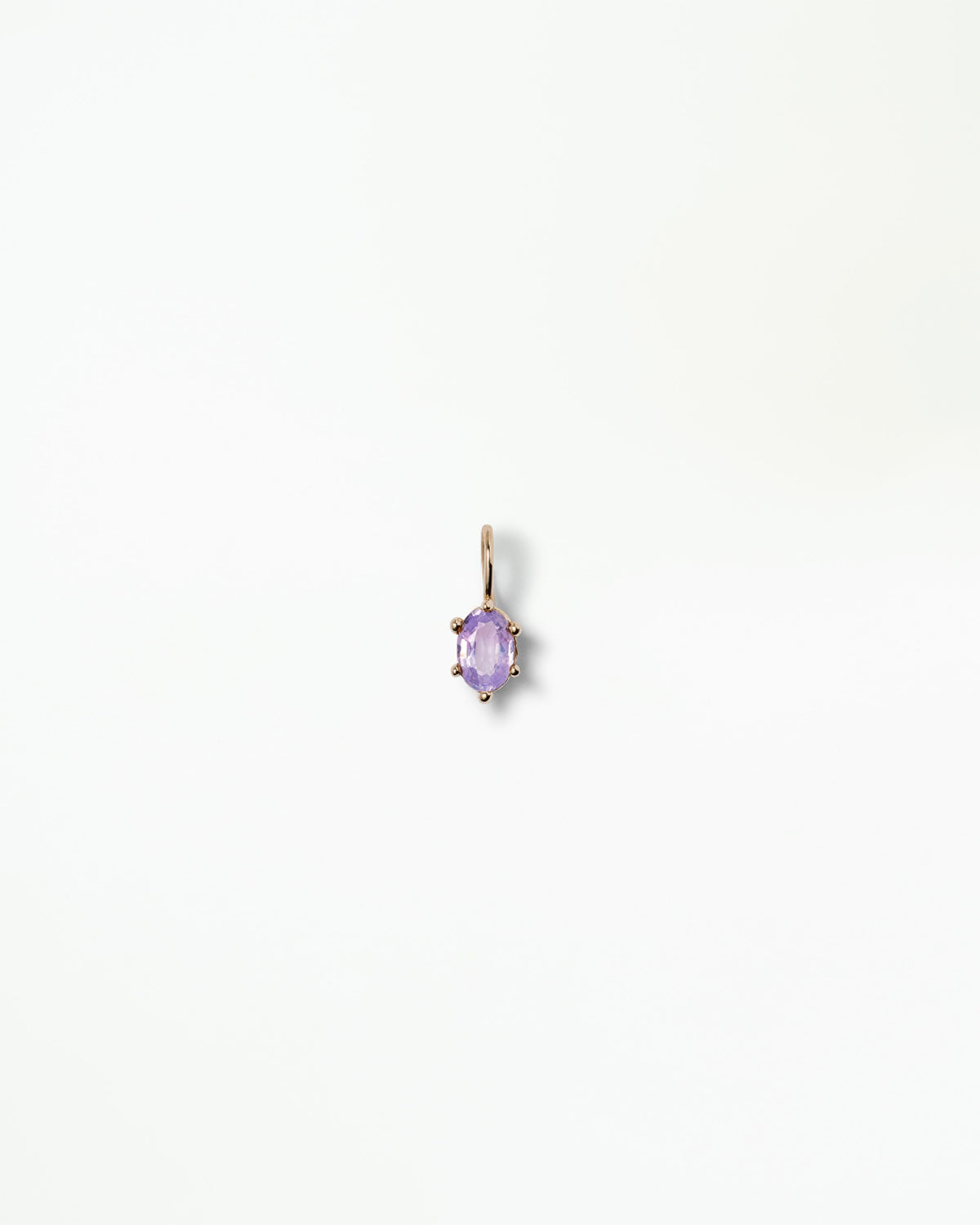 Oval Sapphire Plinth Pendant
