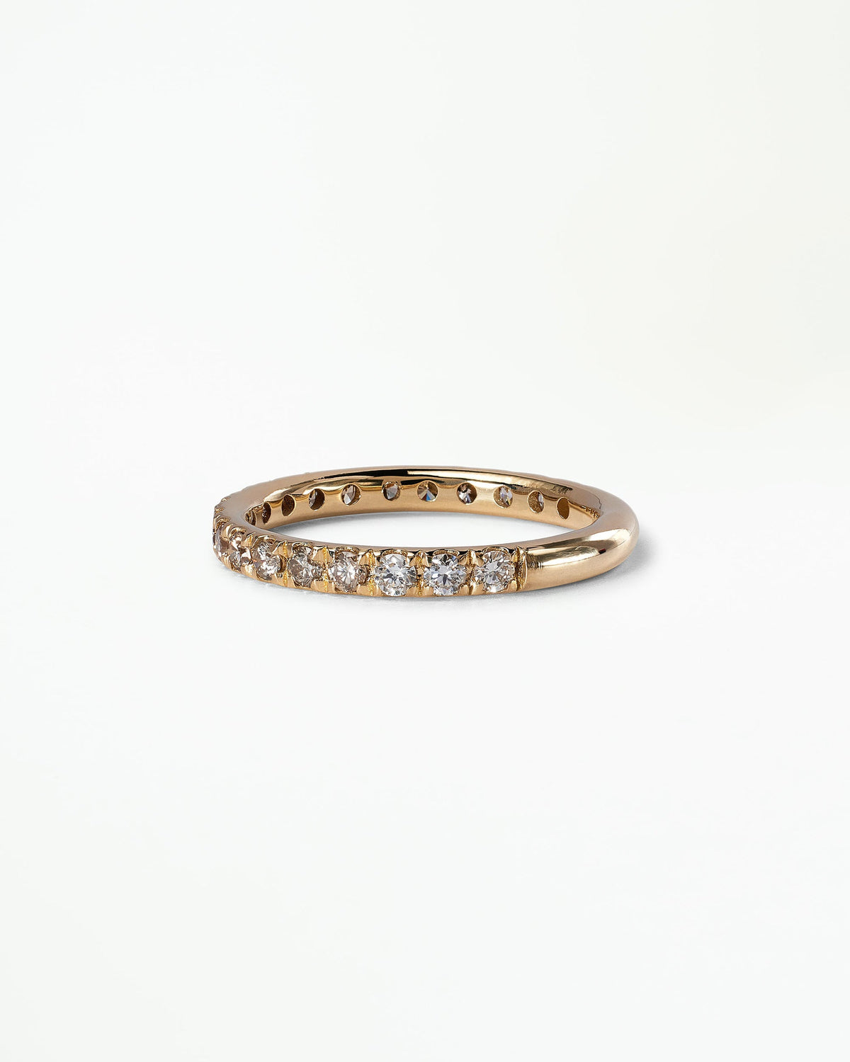 Pav Desert Diamond Eternity Ring