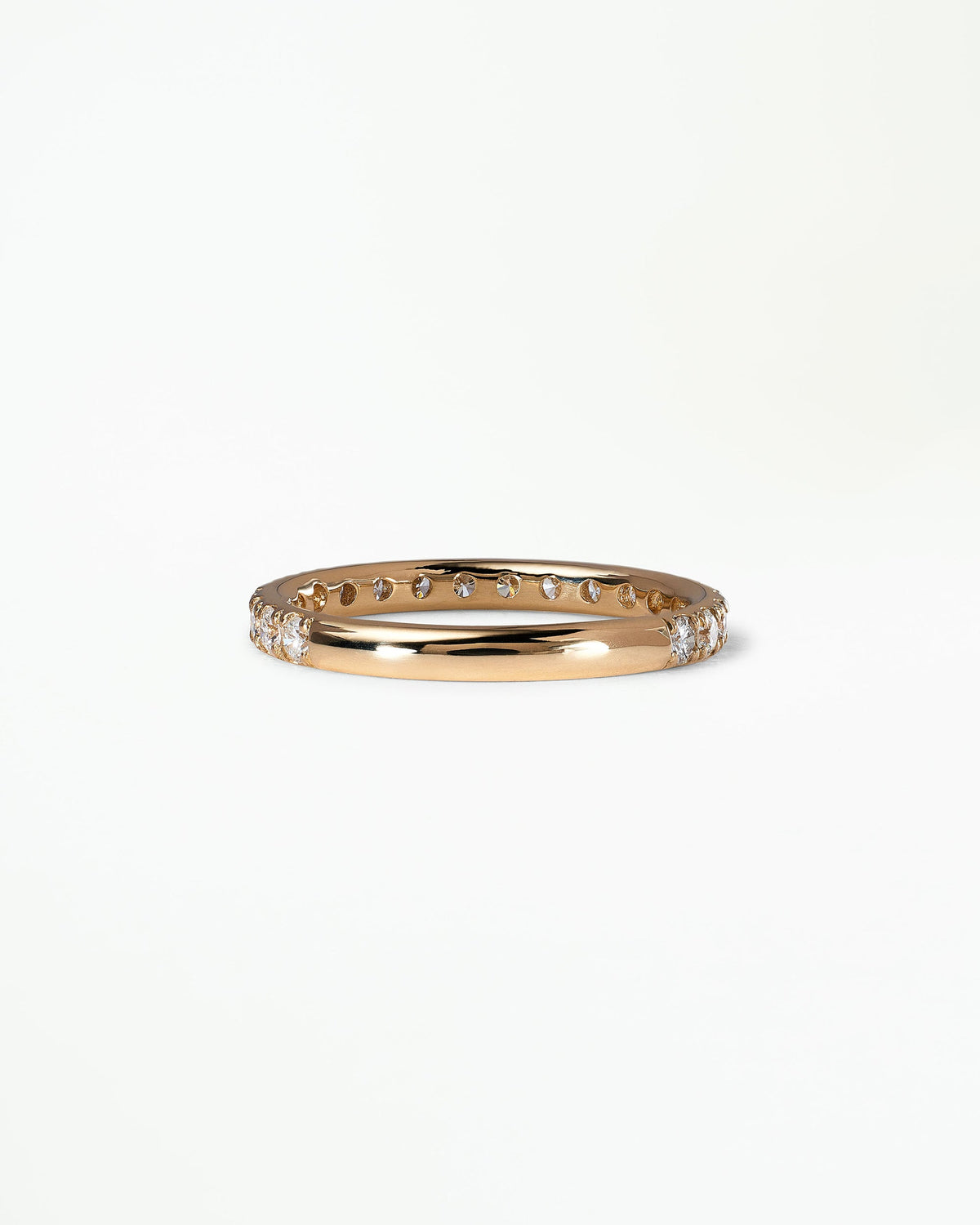 Pav Diamond Eternity Ring