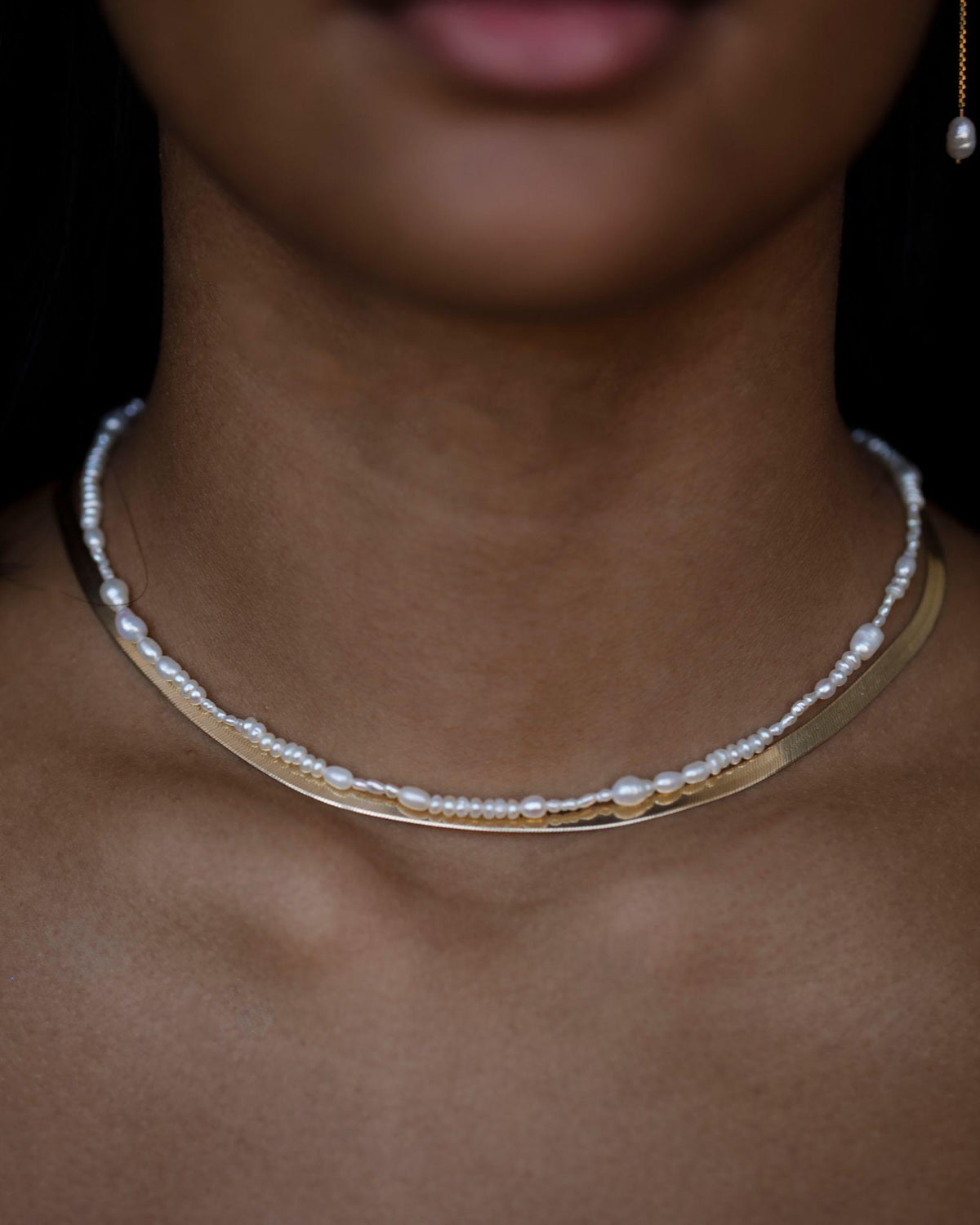 Pearl Collage Necklace