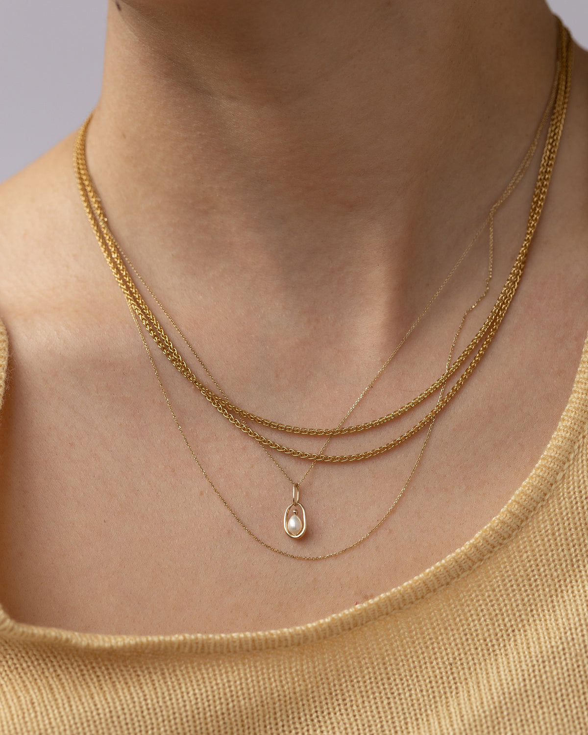 Pearl Droplet Pendant