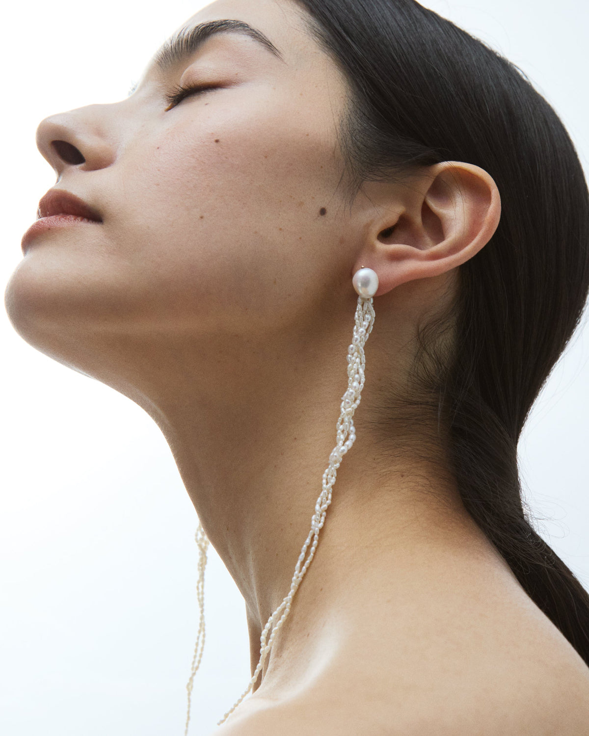 Pearl Falls Earring