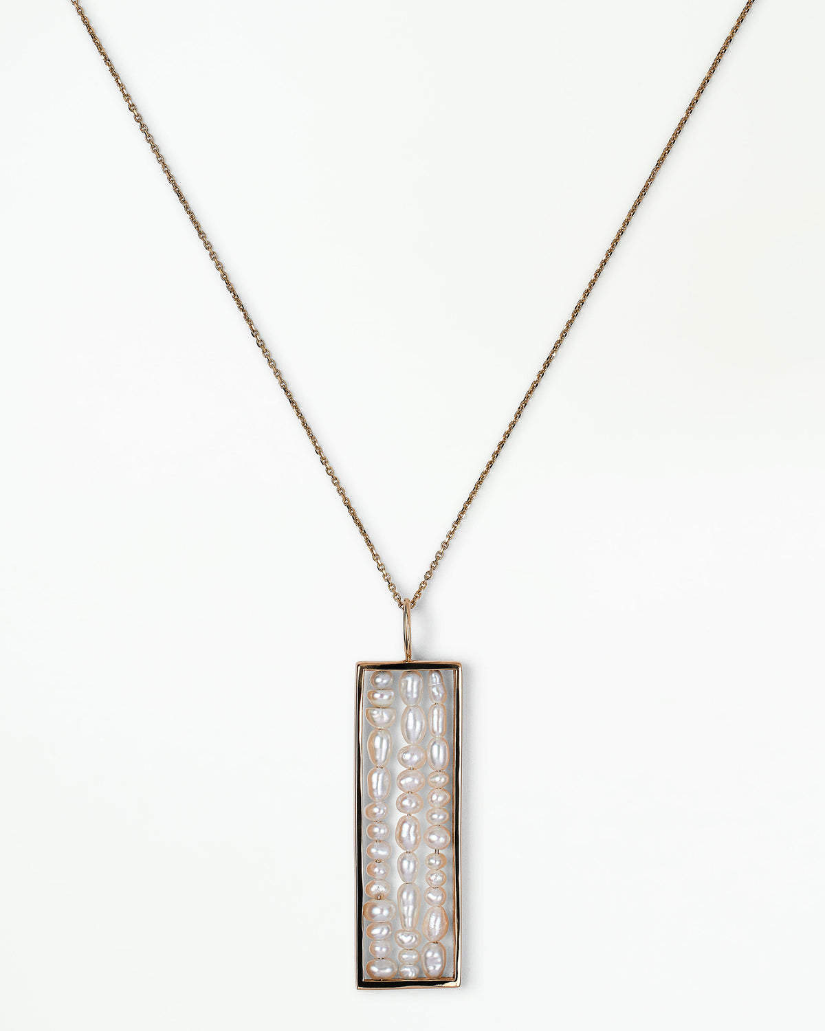 Pearl Long Metaphor Pendant