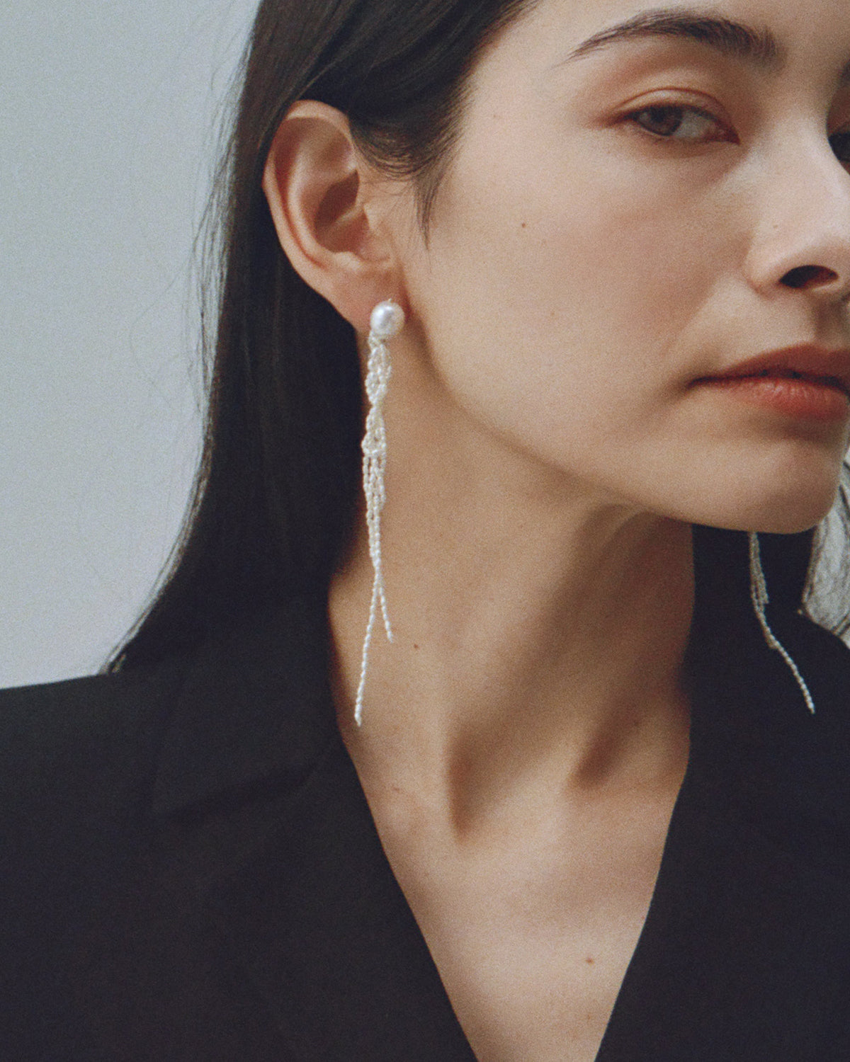 Pearl Solomon Earring