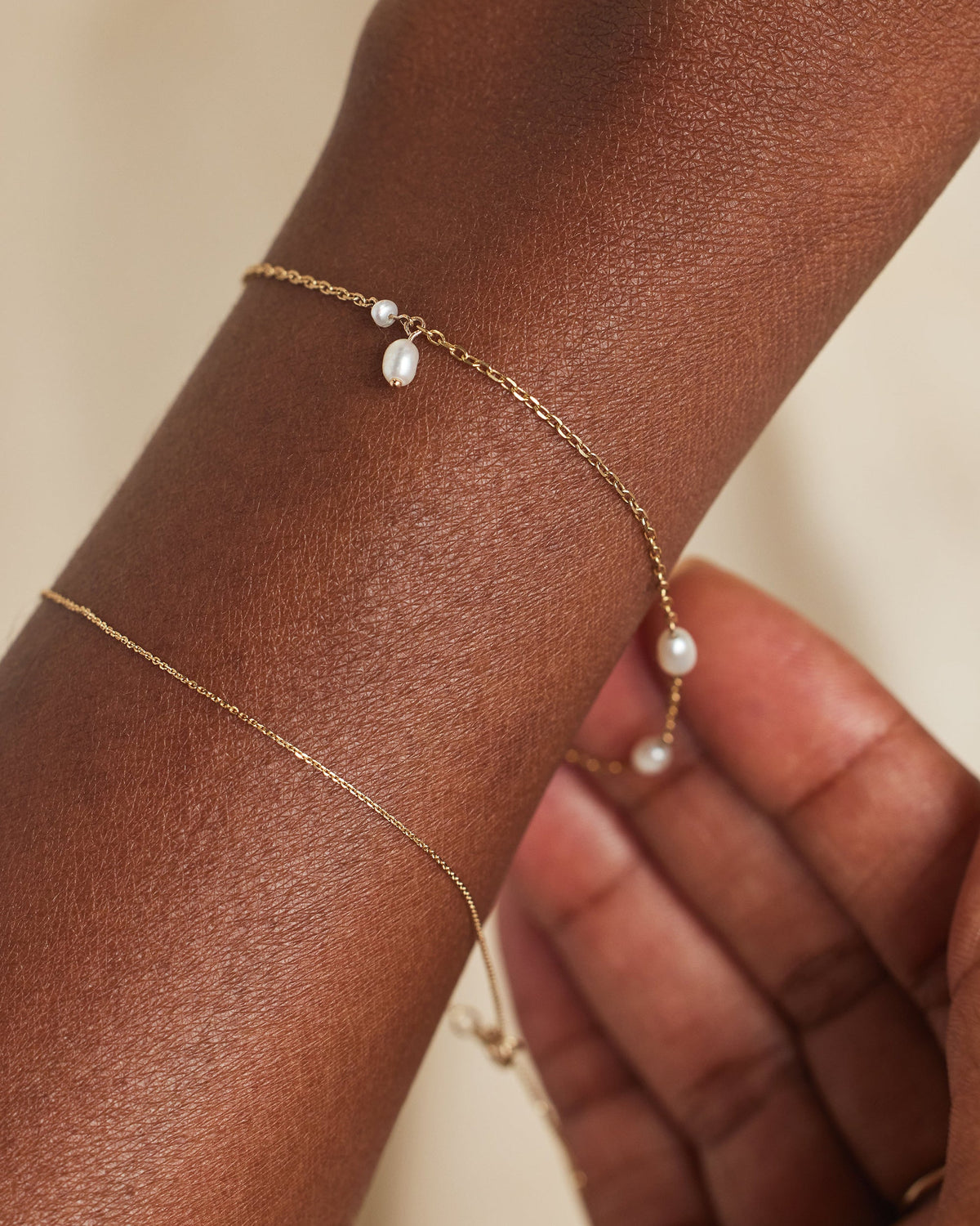 Pearl Spindle Bracelet