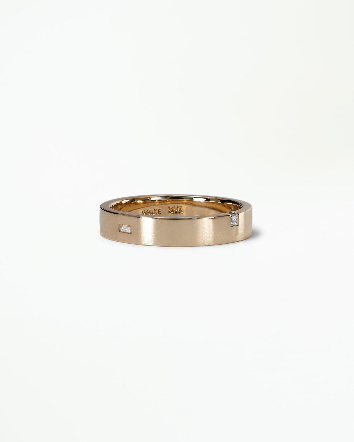 Princess and Baguette Cut Diamond Flicker Band