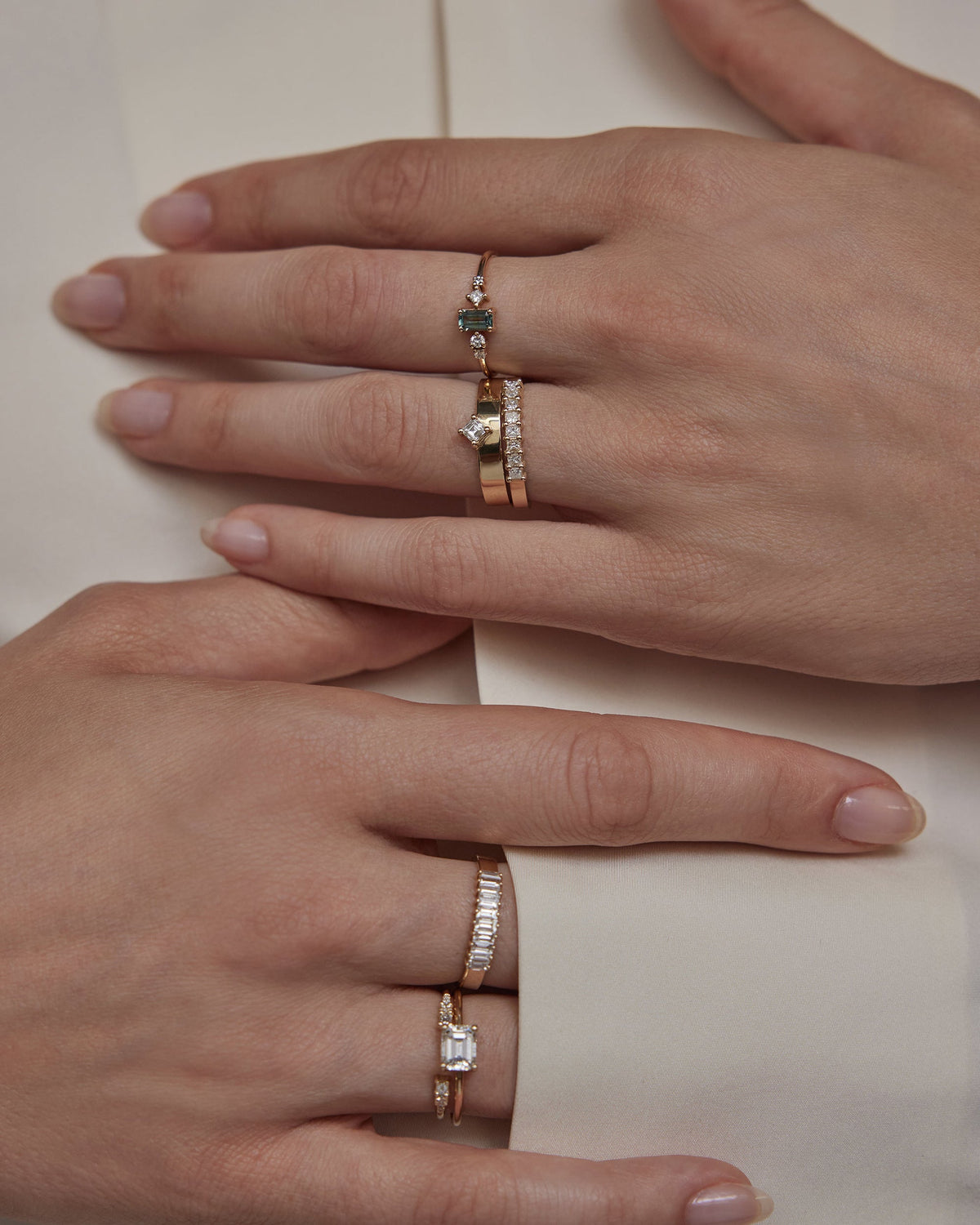 Princess Cut Diamond Judd Band