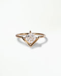 Princess Cut Diamond Nestled Ring