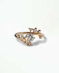 Round Brilliant Cut Diamond Celestial Ring