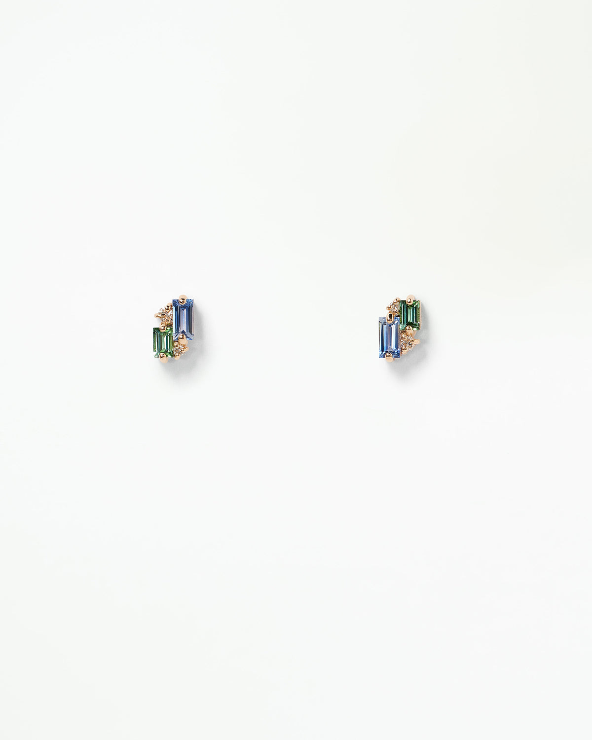 Sapphire and Diamond Bevy Earring