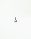 Sapphire Drop Charm