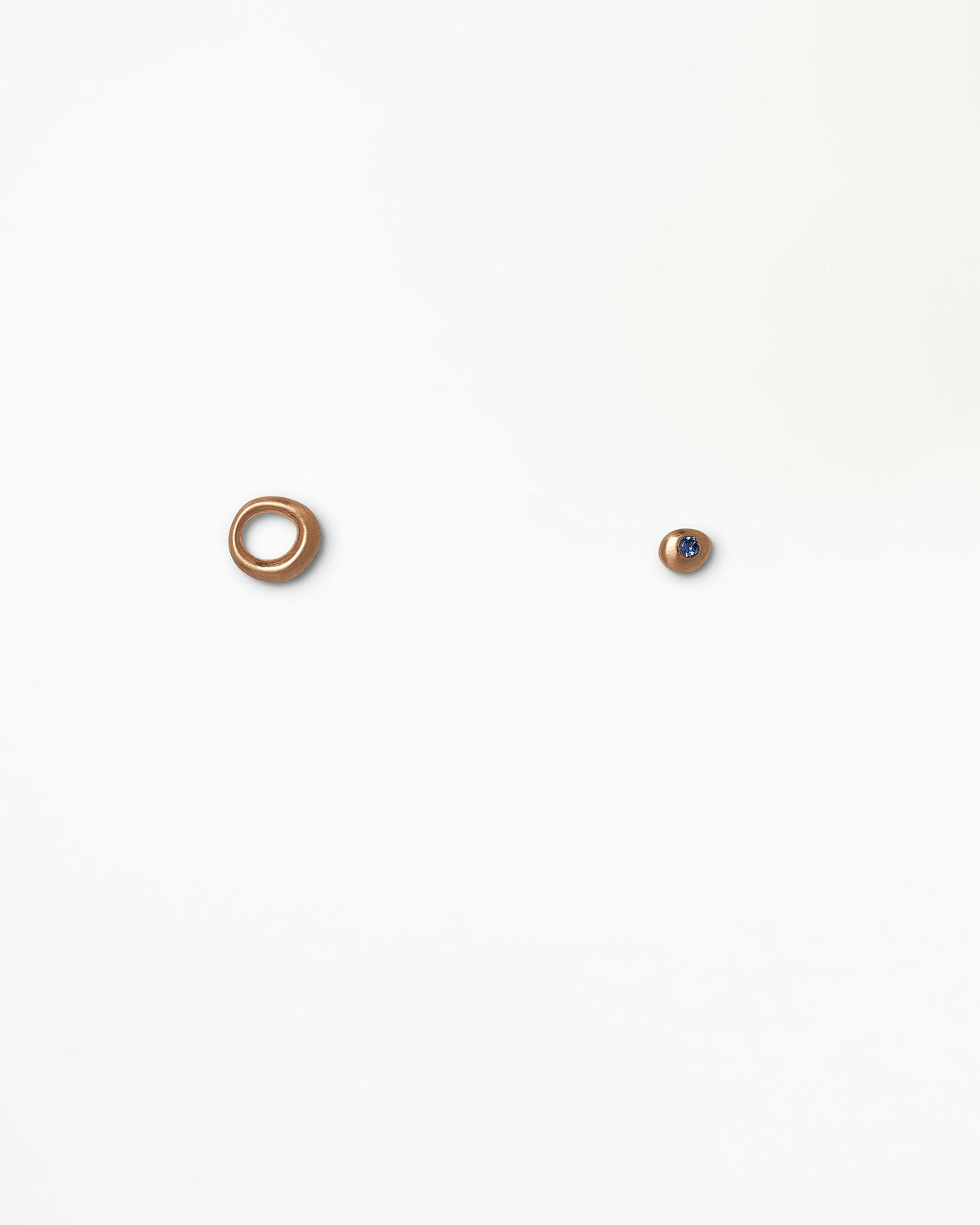 Sapphire Eclipse Earrings