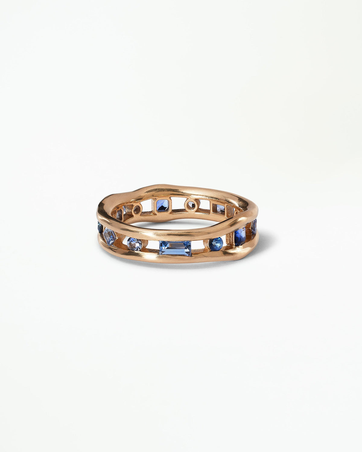 Sapphire Float Ring