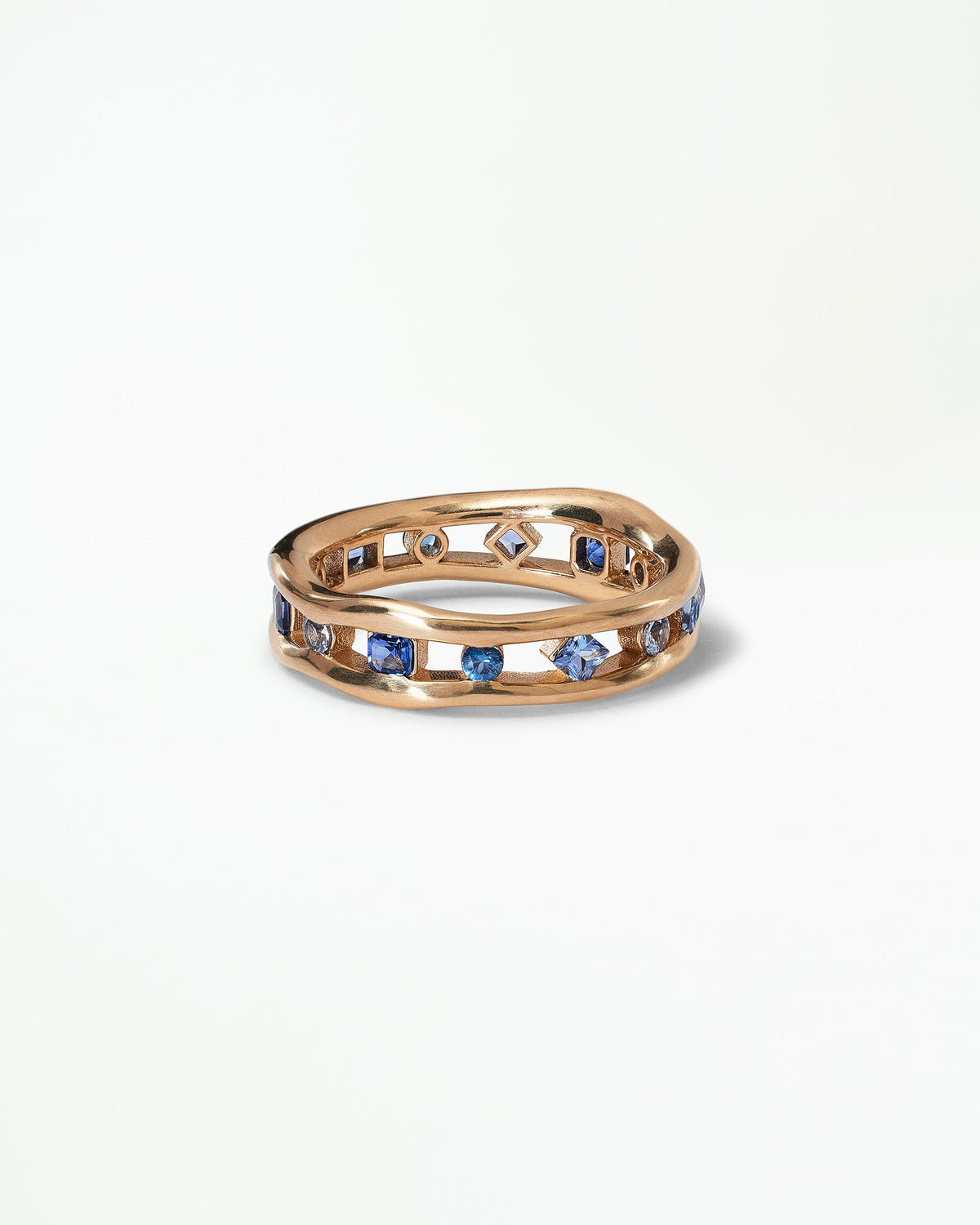 Sapphire Float Ring