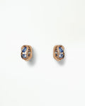 Sapphire Flow Hoops