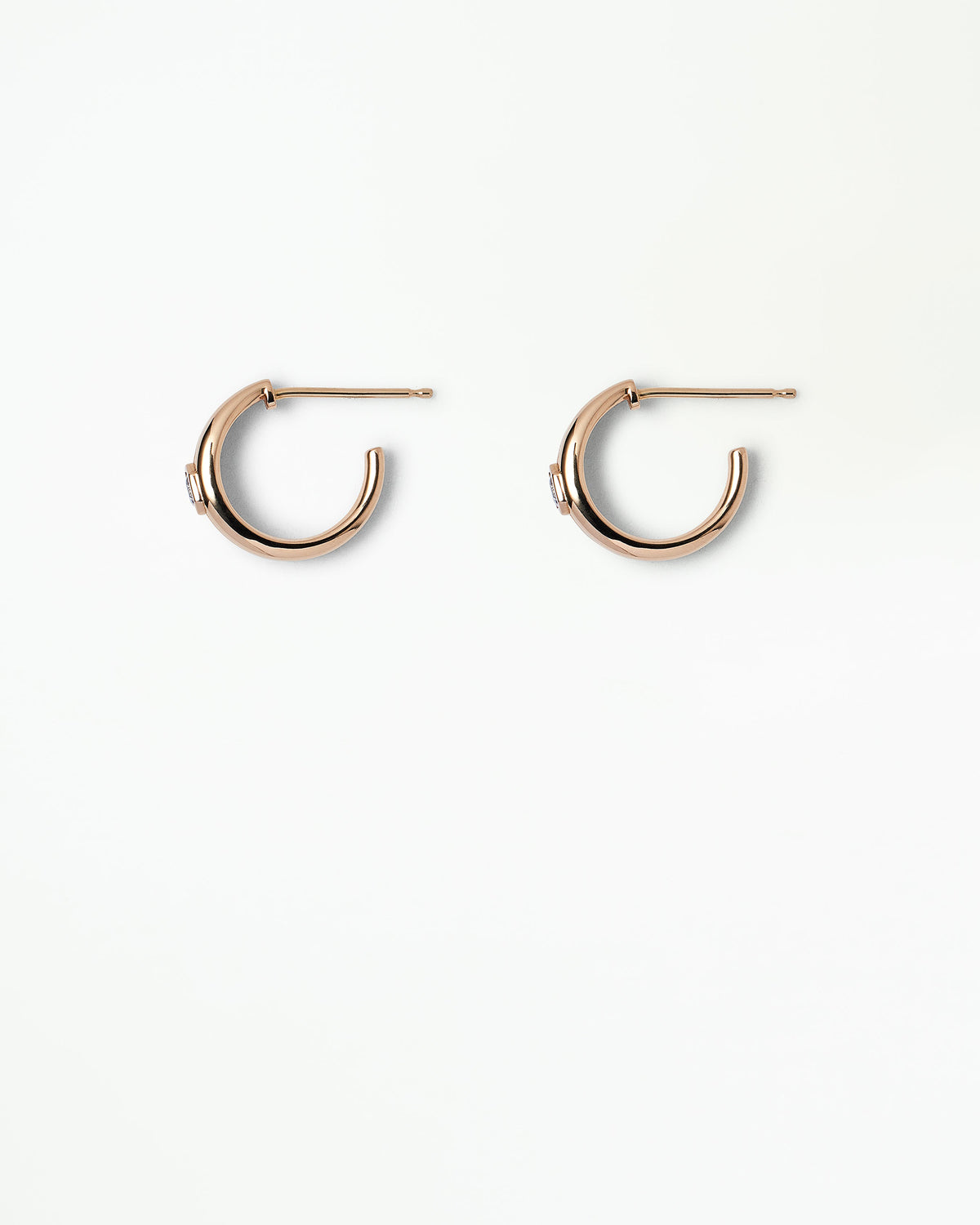 Sapphire Ridge Hoop Earring