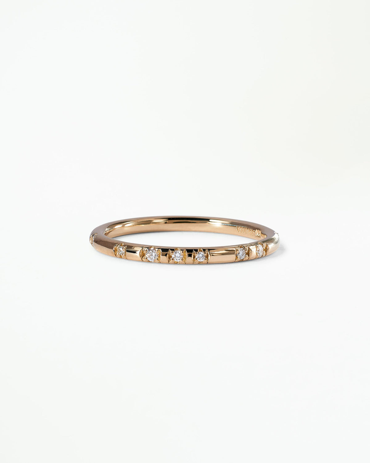 Scattered Diamond Eternity Band