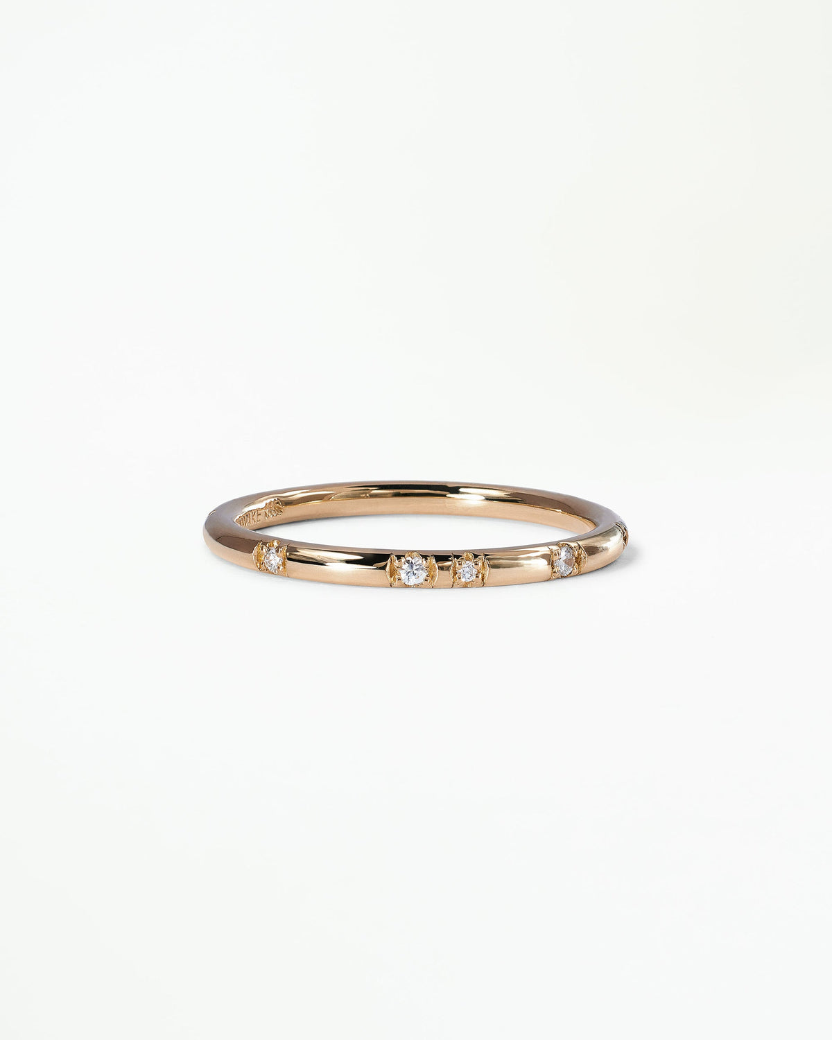 Scattered Diamond Eternity Band