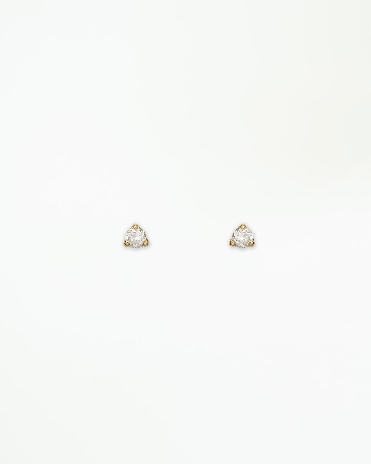 Small Brilliant Diamond Stud Earring