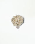 Small Pearl Crocheted Brooch