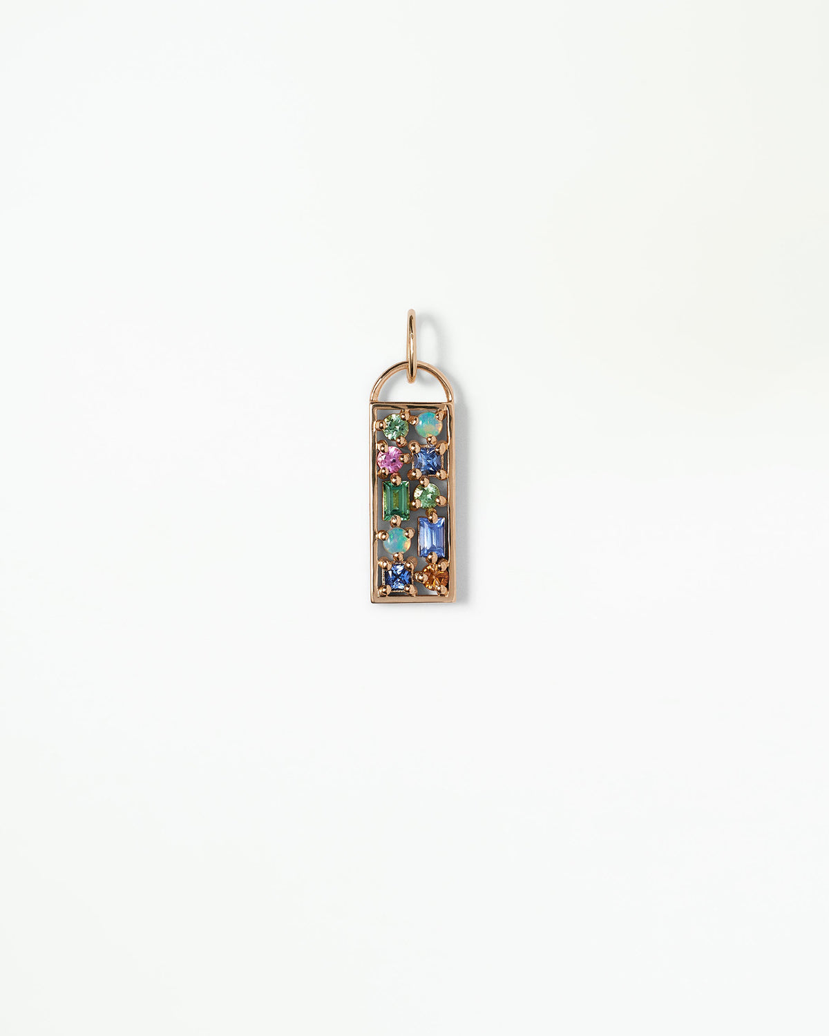 Ten Stone Numerology Pendant