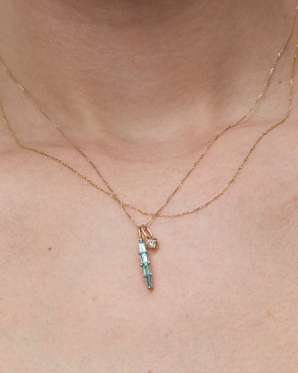 Aquamarine Pool Pendant