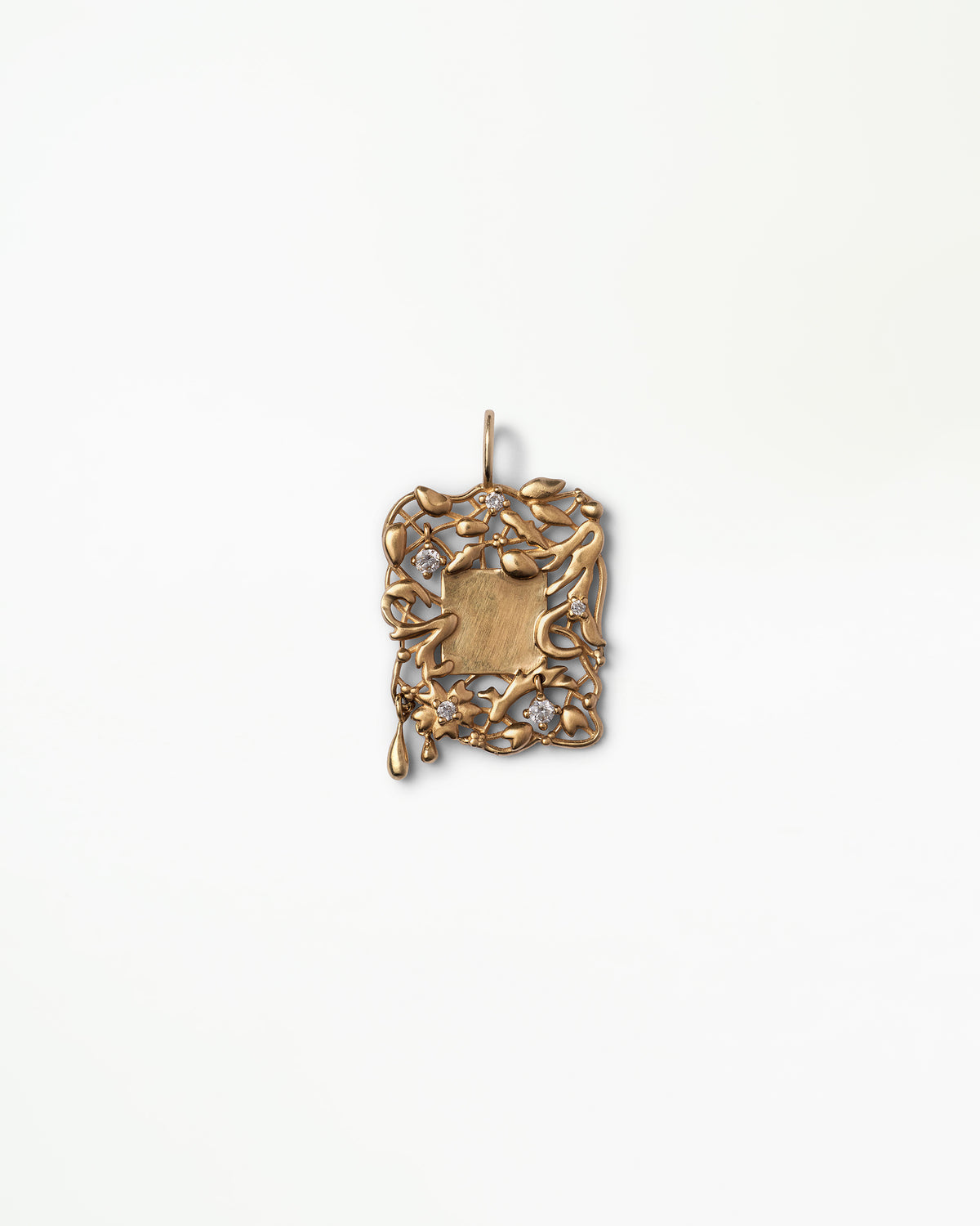 Large Diamond Lace Pendant
