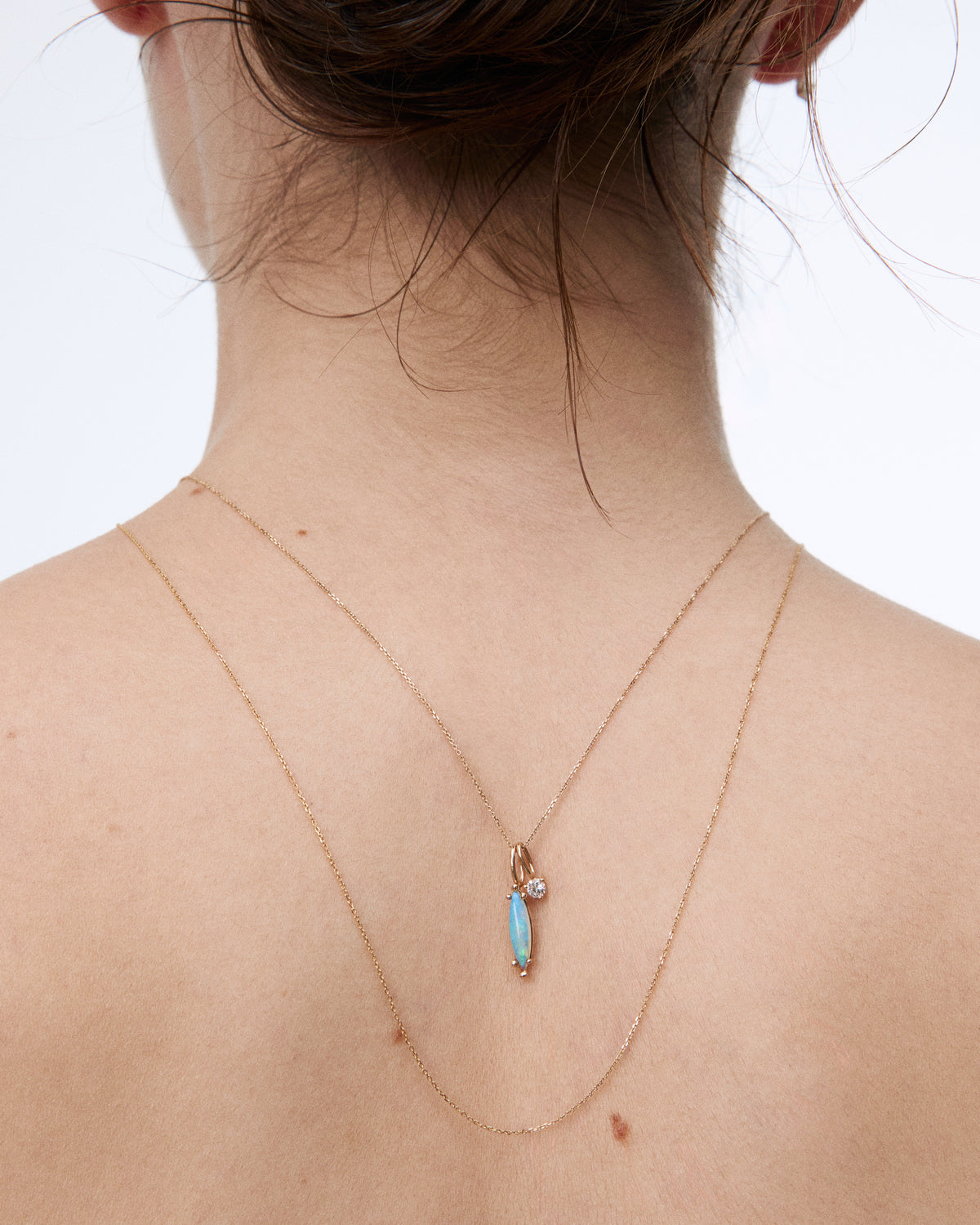 Marquise Opal Pendant