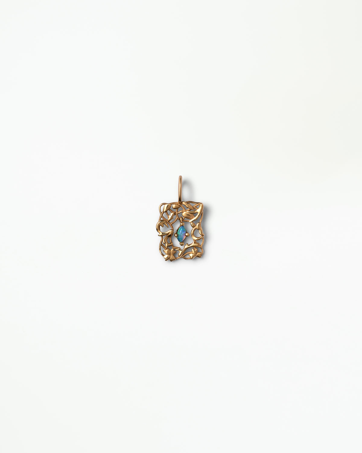 Small Opal Lace Pendant