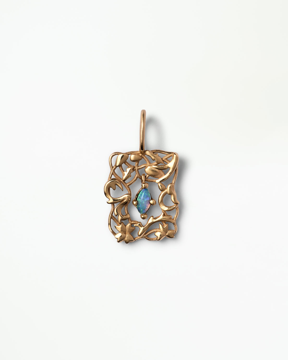 Small Opal Lace Pendant