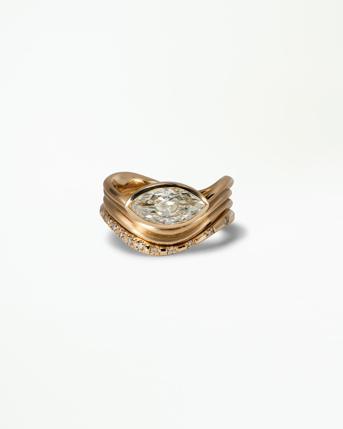 Micropave Diamond Coast Ring
