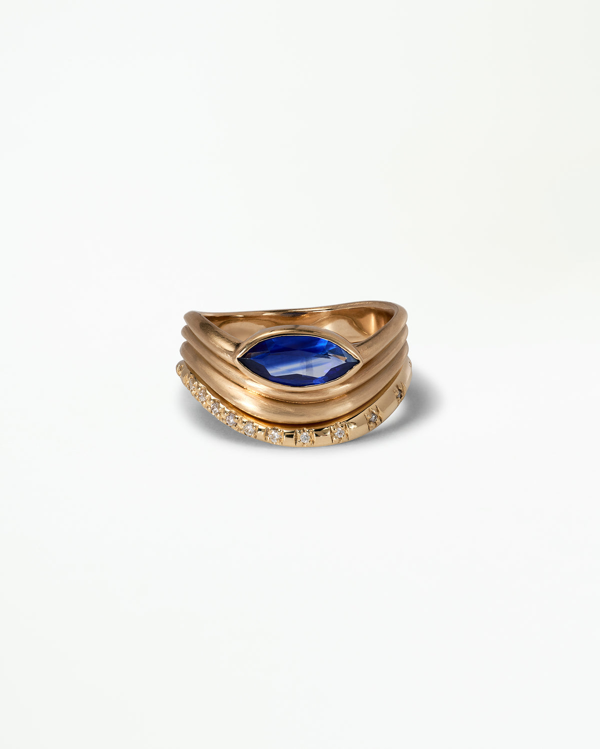 Micropave Diamond Coast Ring