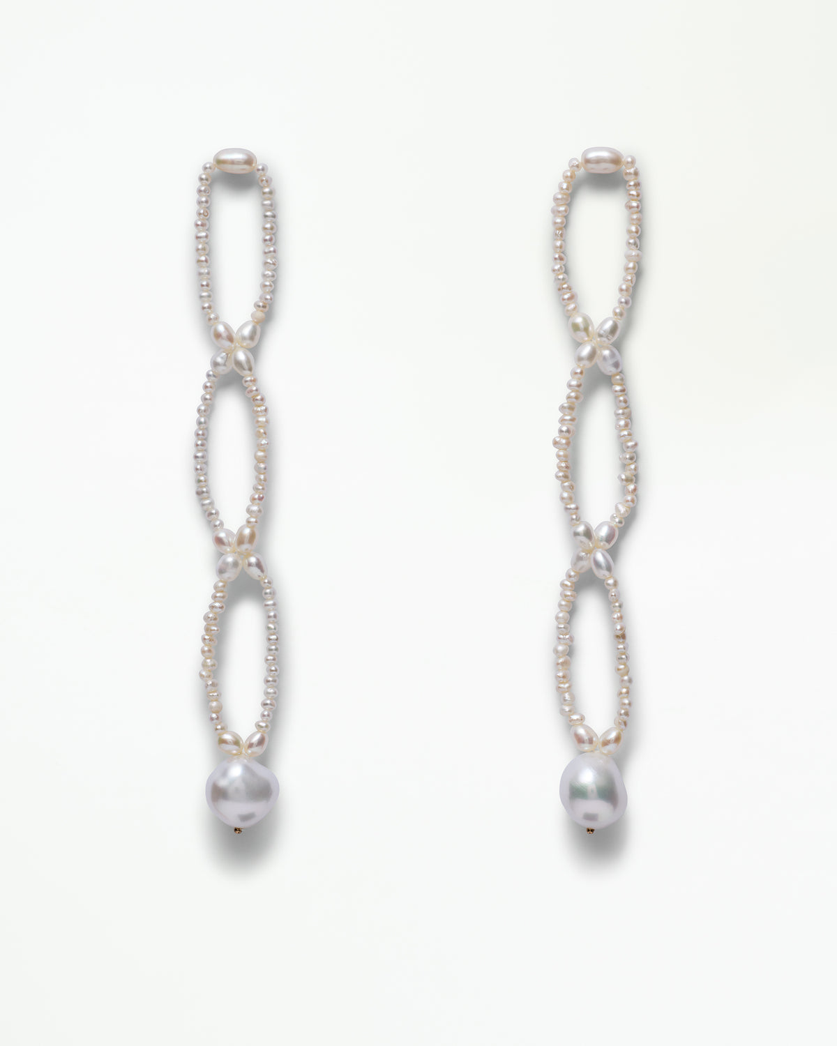 Pearl Petal Earring