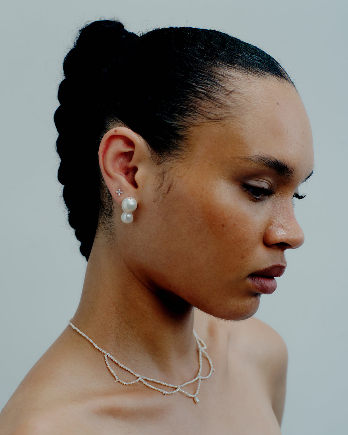 Pearl Scallop Necklace