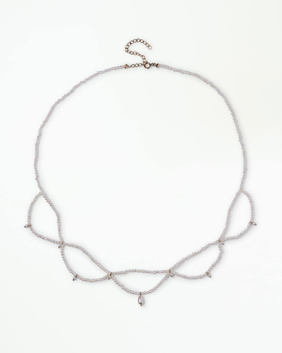 Pearl Scallop Necklace